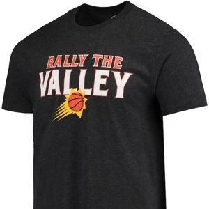 Phoenix Suns 47 Brand Men's Large Balck 100% Cotton T-Shirt **brand new**